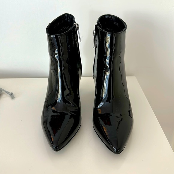 Aquatalia Heleena Patent Booties - Picture 1 of 6